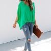 Zelena ohlapna bluza Anna