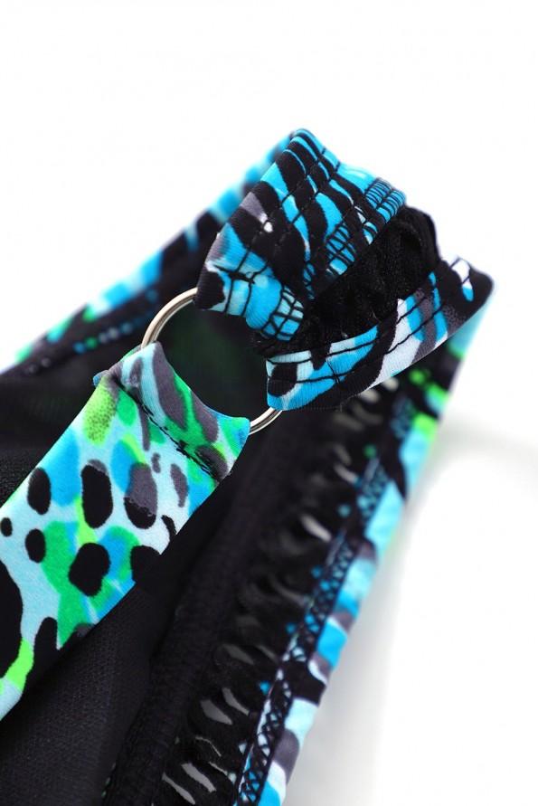 Zelene tie dye enodelne kopalke Emory