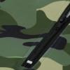 Zeleni camo pulover s kapuco Army