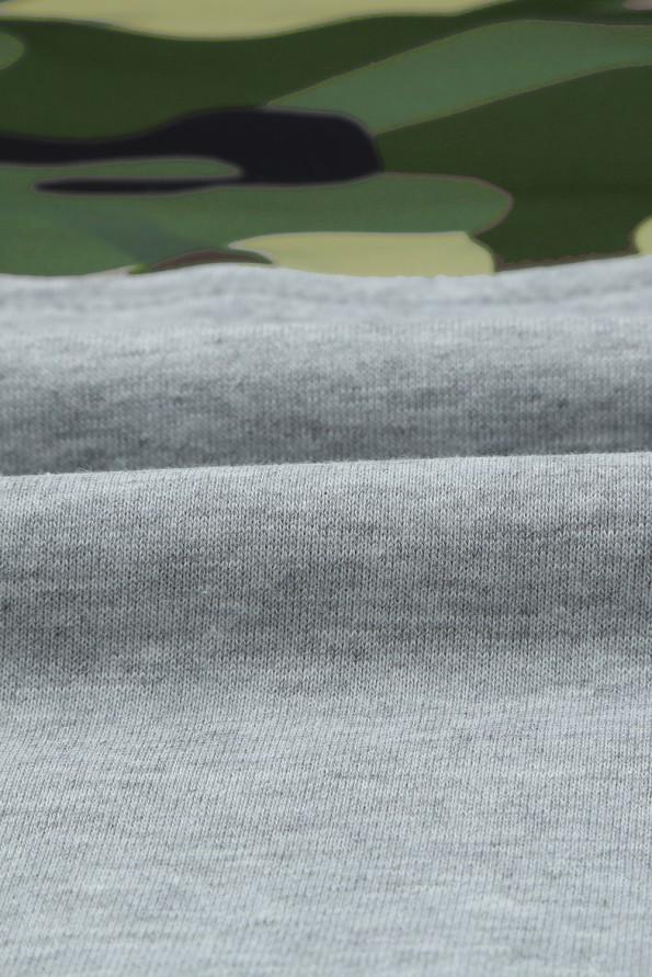 Zeleni camo pulover s kapuco Army