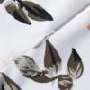Bela rožnata obleka s cvetličnimi polovičnimi rokavi Candy