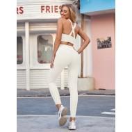 Beli športni komplet za rekreacijo Molly