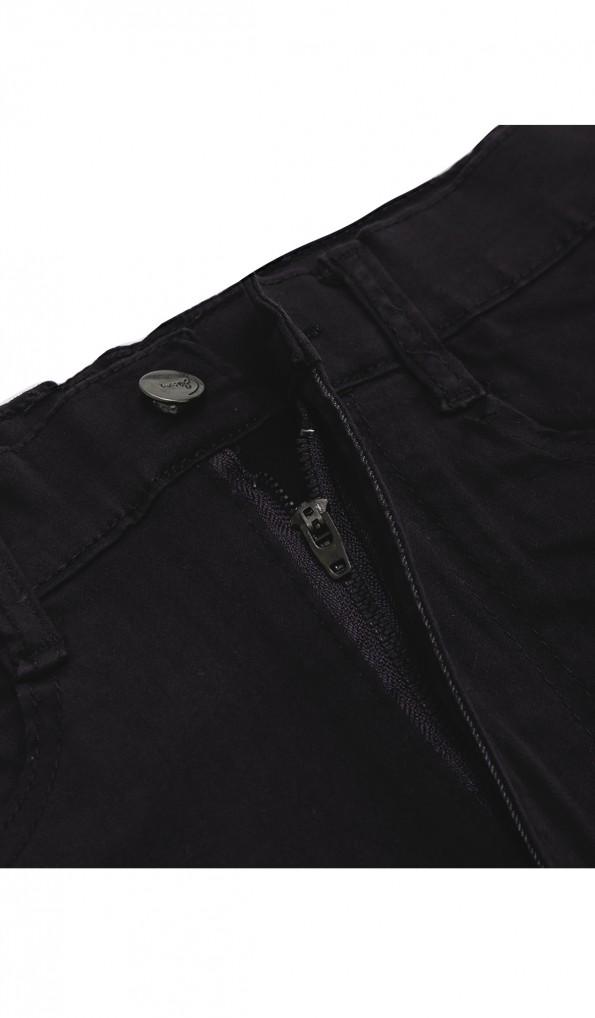 Črne denim kratke hlače Giovana