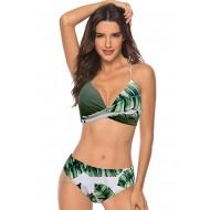 Ženske dvodelne kopalke s potiskanim povodcem Diane
