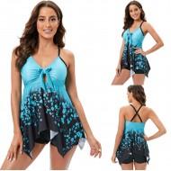 Ženske kopalke z izrezom v bikiniju Orhidea