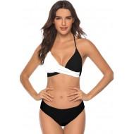 Ženske črne dvodelne kopalke Acacia