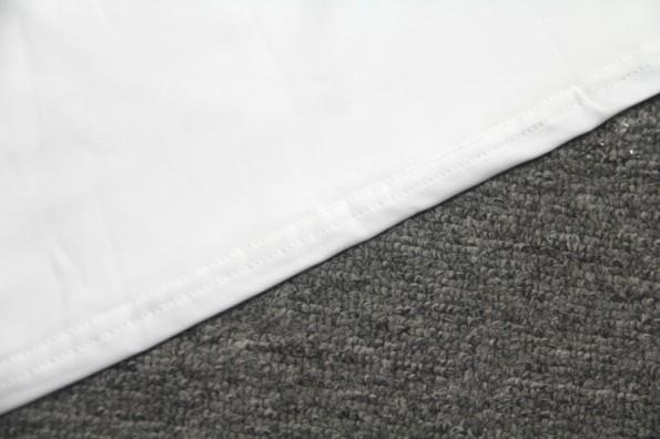 Formalna bela mini obleka z enim ramenom na eno ramo Endy