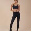 Majica za fitnes s trakovi za jogo Lena