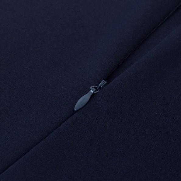 Poletna vintage vijolična pisarniška obleka oblike  svinčnik in s kratkimi rokavi Summy