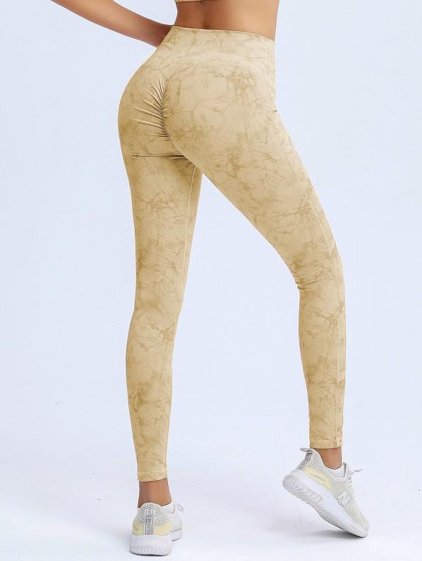Poletni športni joga trak za jogo in gamaše z visokim pasom Mira