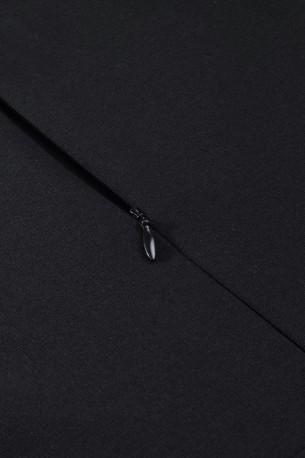 Prosojna pisarniška obleka s svinčnikom brez rokavov Dina