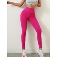 Roza športne pajkice z visokim pasom Alice