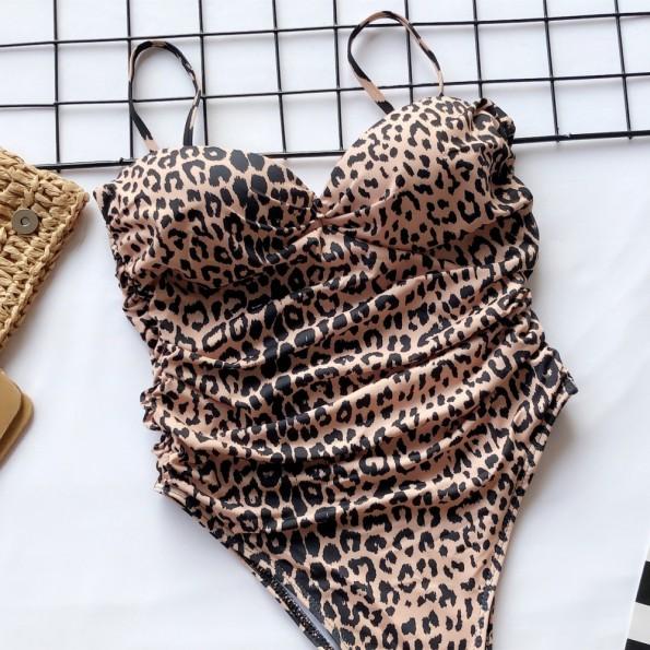 Seksi enodelne leopard kopalke Lolita