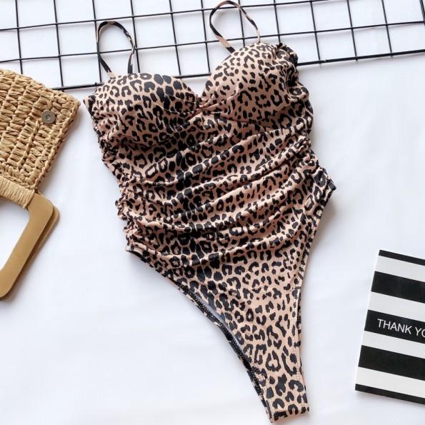 Seksi enodelne leopard kopalke Lolita