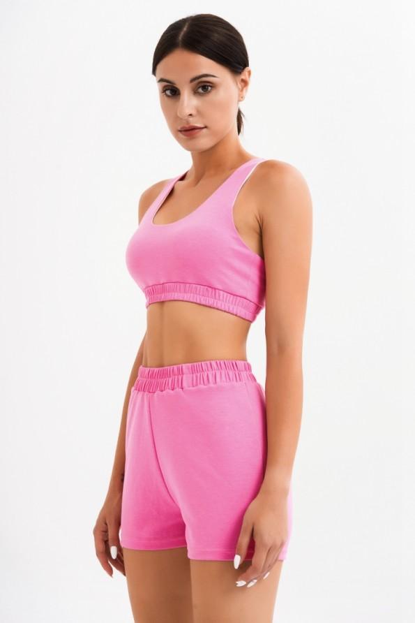 Set roza kratkih hlač IN zgornjega dela Melinda