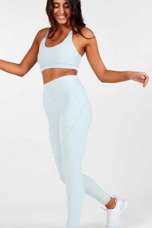 Športni komplet s trdnim modrčkom in z visokim pasom Mareya