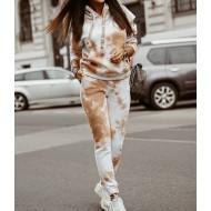 Trenirka s kapuco tie dye Noody